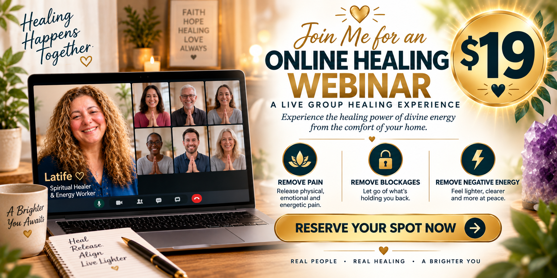 Free online healing webinar